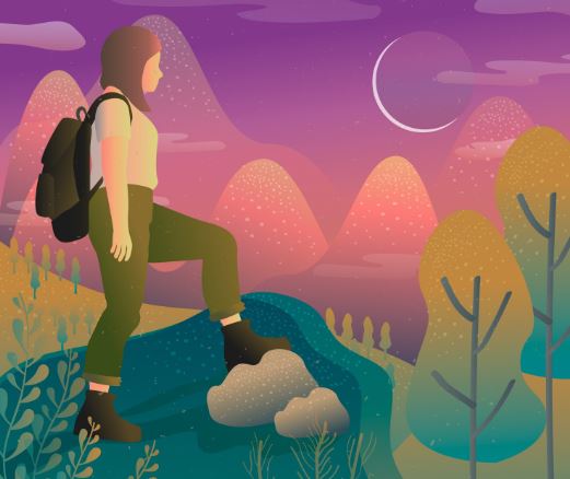 RANDONNÉE SEMI-NOCTURNE à Héry