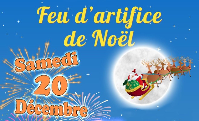 FEU D'ARTIFICE DE NOËL à Ormoy