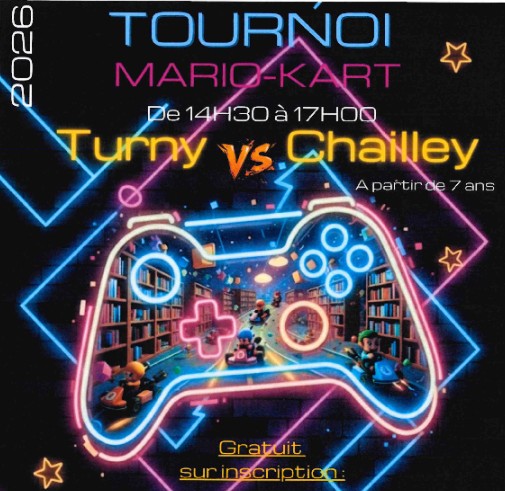 TOURNOI DE MARIO KART à Turny
