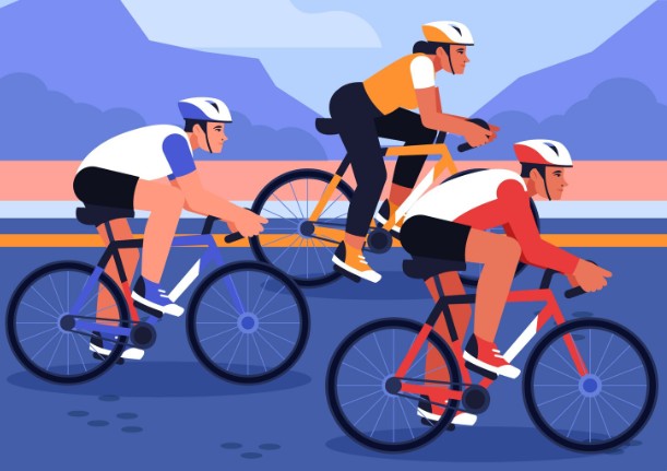 COURSE CYCLISTE à Ormoy