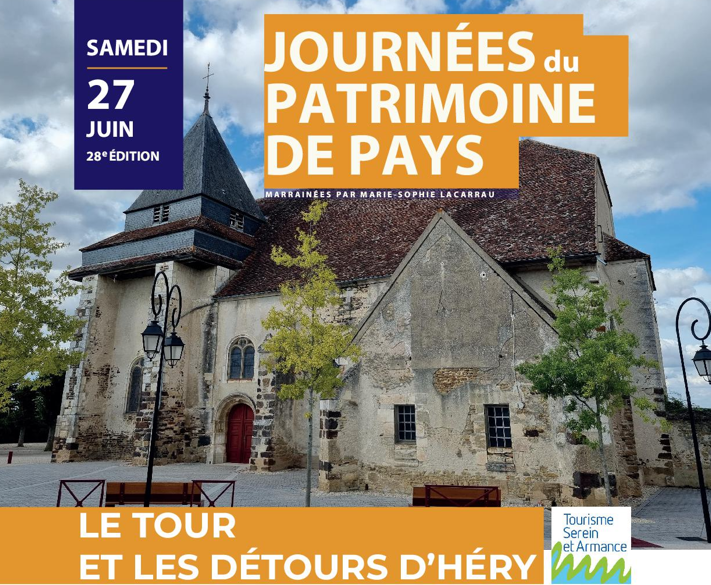 VISITE GUIDÉE DE L'ÉGLISE SAINT-LOUIS-SAINT-SÉBASTIEN à Héry