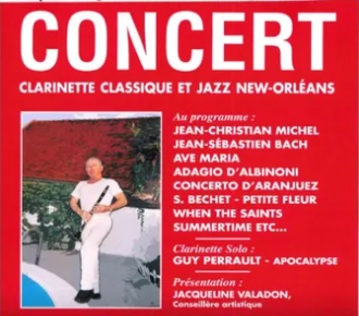 CONCERT DE CLARINETTE à Paroy en Othe