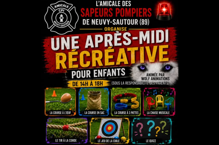 APRES-MIDI RÉCRÉATIF à Neuvy-Sautour