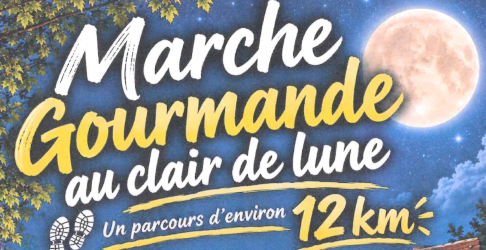 MARCHE GOURMANDE AU CLAIR DE LUNE à Villiers-Vineux