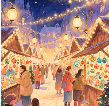 MARCHÉ DE NOËL à Neuvy-Sautour